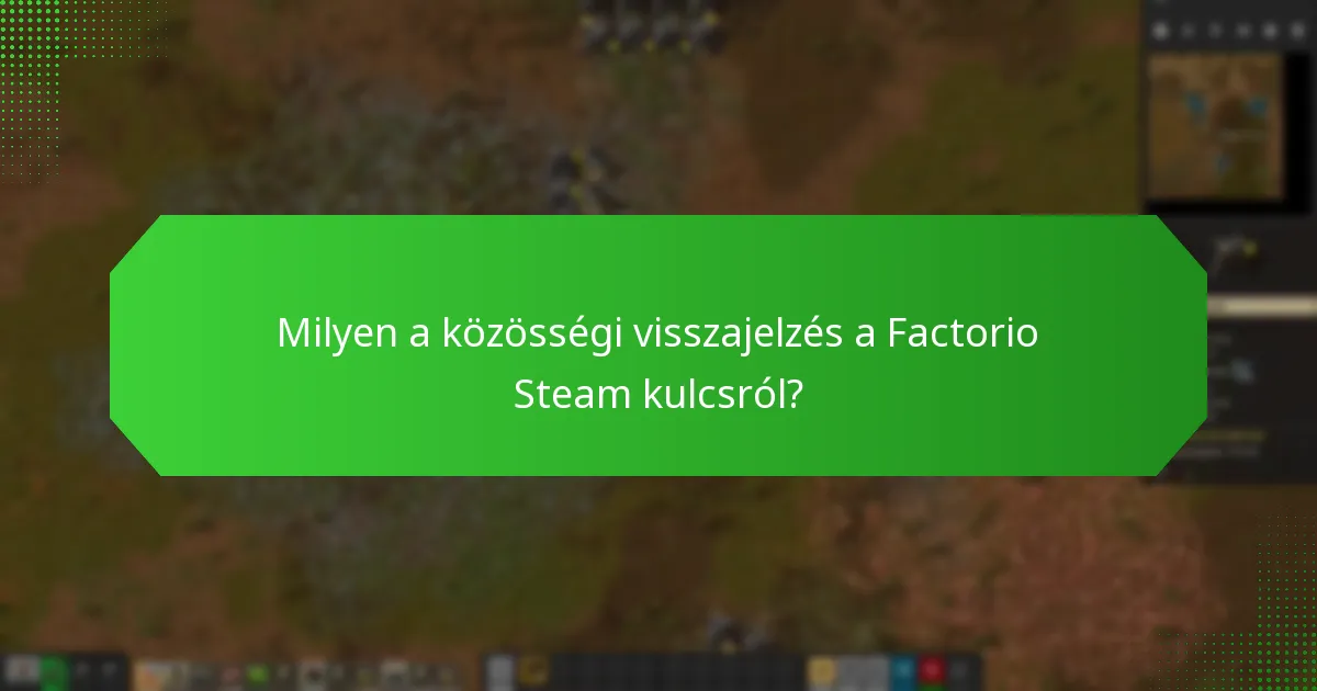 Mit mondanak a vélemények a Factorioról?
